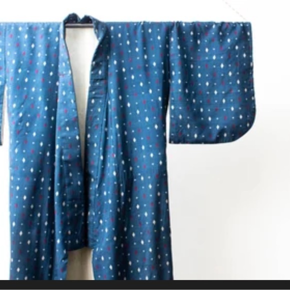 Jackets & Blazers - Rare Japanese Silk Polka Dot Women's Kimono